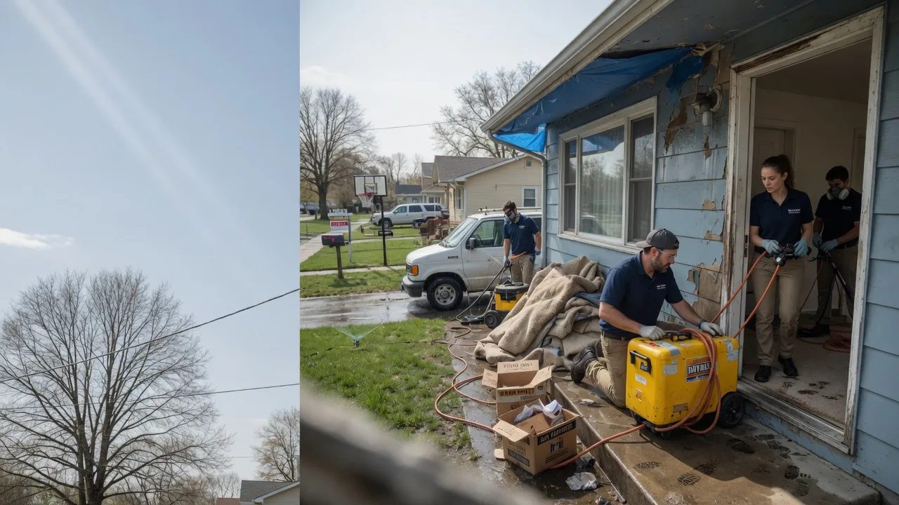 Basement Flood Cleanup in Union, NH near me